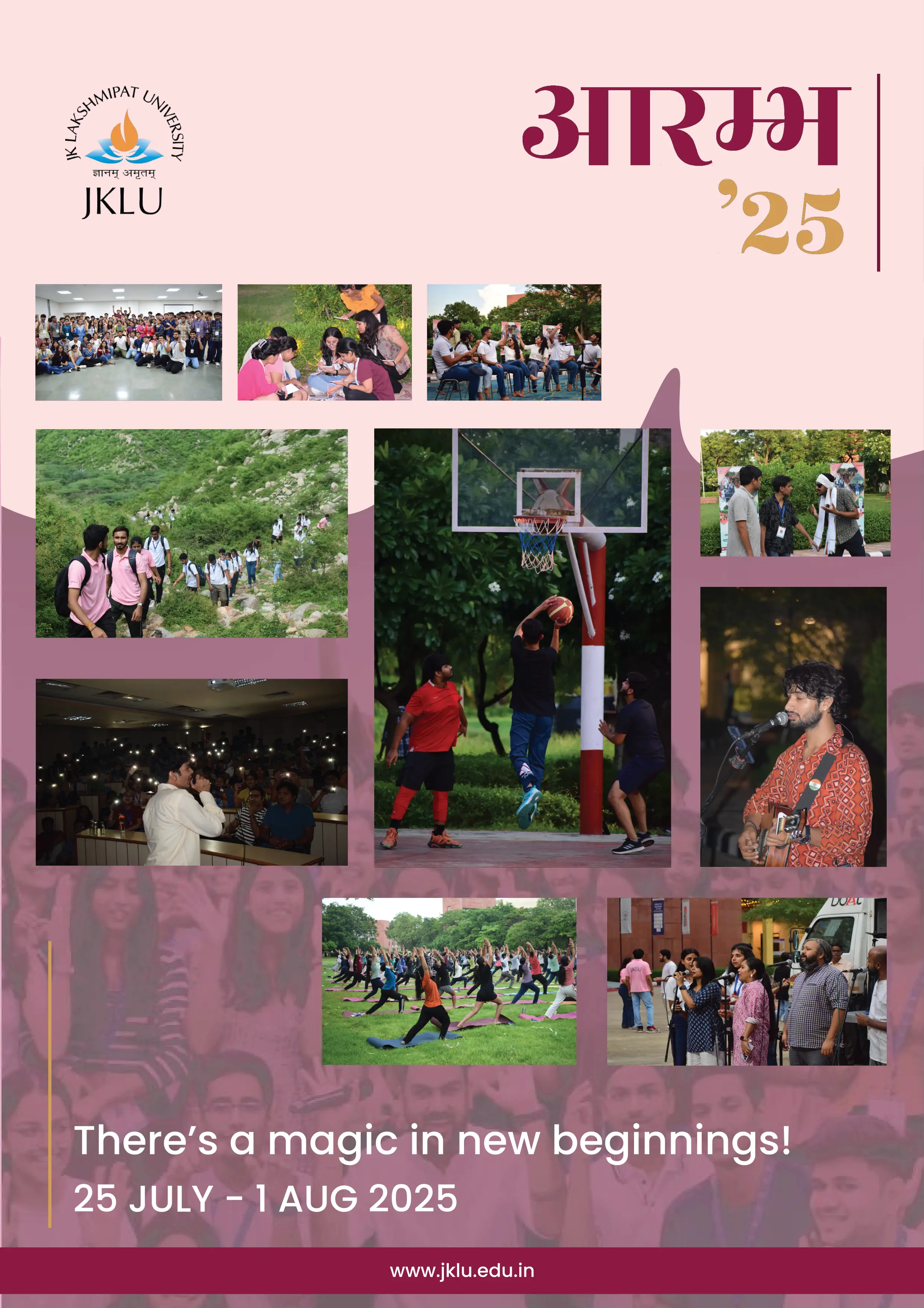 AARAMBH Orientation Poster
