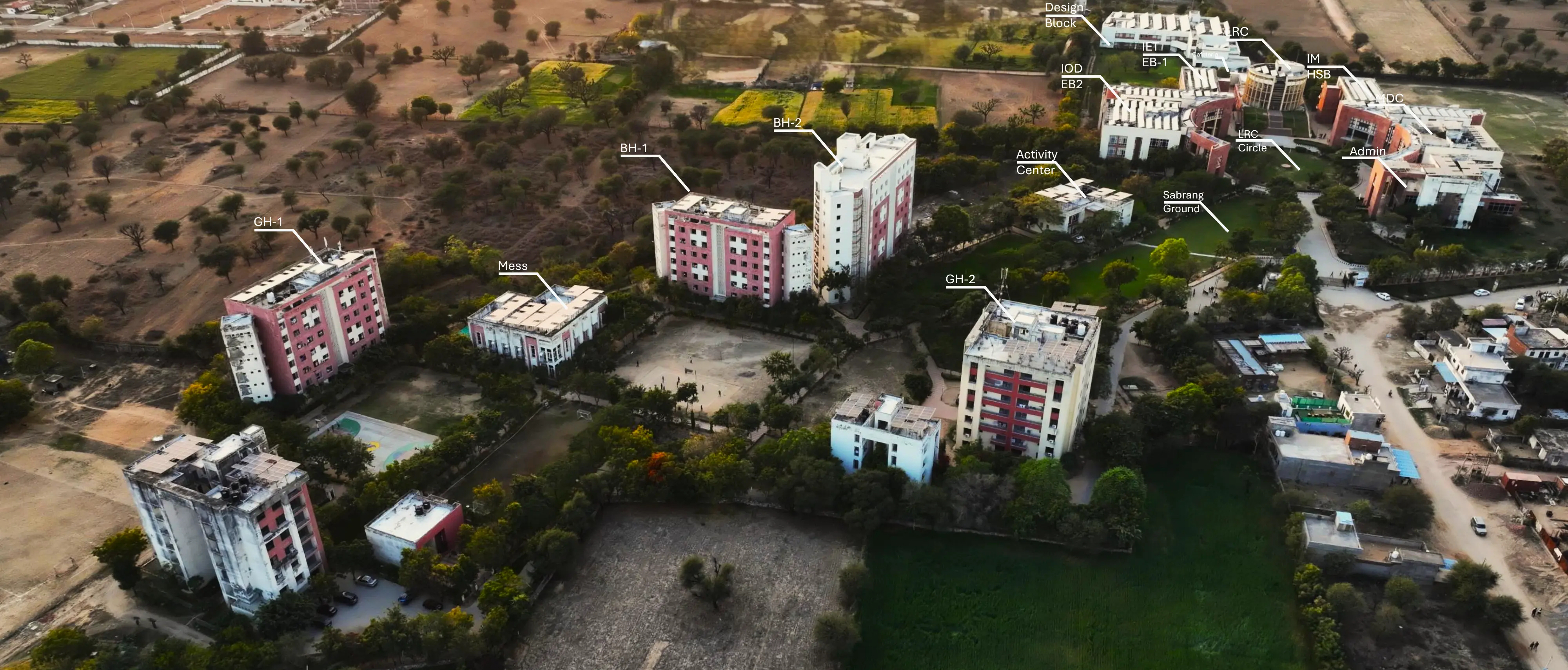 JKLU Campus Map